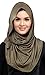 Hana's Womens Cotton Jersey Hijab Scarf One Size