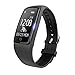 JUSTCOOL Fitness Tracker Heart Rate Monitor Wearable Smart Pedometer Bracelet Bluetooth