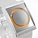 Soleasy@ Paidu Stainless Steel New Fashion Square Orange Face Mens Wrist Watch JMW0043
