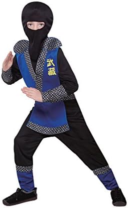 Totally Ghoul Blue Ninja Costume, Boys Size Small