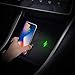 Tesla Model 3 QI Wireless Phone Charging Dock Center Console Wireless Charger with USB Splitter for Tesla Model 3 Gen 2 Black