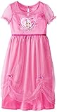 Barbie Big Girls' Dressy Gown, Pink, Medium