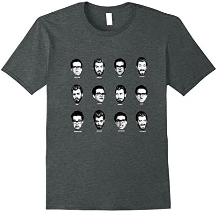 Mens Rhett &amp; Link Feelings Tee Large Dark Heather
