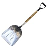 FOREST HILL Manufacturing Homeowner Aluminum Scoop Shovel (48-Inch)