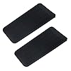 2-Pack-Heat-Resistant-Silicone-Mat-Pouch-Portable-Styling-Heat-mat-Curling-Iron-pad-Cover-Hair-Straightener-Travel-Bag-Case-for-Flat-Iron-Curler-Wand-Hot-Waver-Salon-Tools-Appliances-2-Black 2 Pack Heat Resistant Silicone Mat Pouch, Portable Styling Heat mat, Curling Iron pad Cover, Hair Straightener Travel…