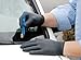 Diamond Gloves Black Advance Nitrile Examination Powder Free Gloves, Black, 6.3 mil, Heavy Duty, Medical Grade, 100/box