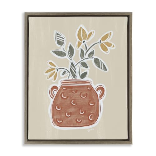 Stupell Industries 'Clarence Flower Bouquet'| Floating Frame Canvas Art