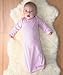 RABBIT SKINS Infant Baby Rib Layette, Pink, Newborn