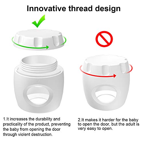 2 Safety+Covers+Doorknob+Lockable+Design