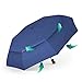 Procella Windproof Travel Umbrella - Small Collapsible and Lightweight - Large Cover when Open - Best for Kids Mens Womens