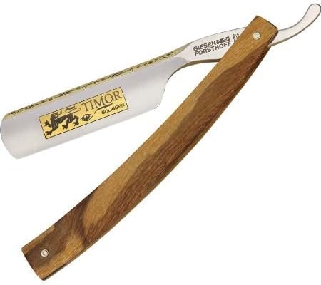 Straight Razor Maplewood Lion TIM382