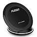 PLESON Fast Wireless Charger, 2 Coils QI Fast Wireless Charging Pad Stand for Samsung Galaxy S9 Plus S9+ S9 Note 8/5 S8 Plus S7 Edge, Standard Charge for iPhone X iPhone 8 iPhone 8 Plus-No AC Adapter