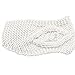 Lookatool Womens Warm Hat Skiing Cap Knitted Empty Skull Beanie Headband (White)