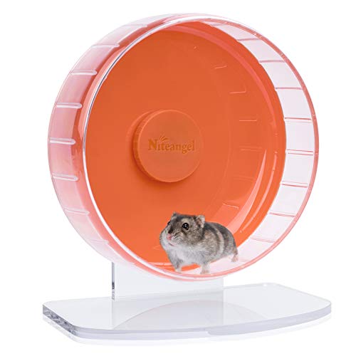 Niteangel Super-Silent Hamster Exercise Wheels: Quiet Spinner