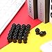 BBTO 36 Pieces Replacement Ear Tips for Stethoscopes, Universal Soft-sealing Earbuds(Black)
