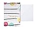 Juvale Thank You Cards with Envelopes - 4 x 6-Inch, 48-Pack, White Watercolor Floral - Blank Note Set for Weddings
