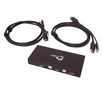 SIIG CE-KV0411-S1 2-Port DisplayPort KVM Switch