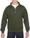 Gildan Adult Fleece Quarter-Zip Cadet Collar Sweatshirt, Style G18800