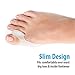 NatraCure Gel Big Toe Bunion Guards & Toe Spreaders - 1315-M RET6PK - (6 Pieces) - (For Pain Relief from Crooked Toes, Pressure, and Hallux Bunions)