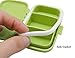 Meta-U Small Pill Box Supplement Case for Pocket or Purse - 3 Removable Compartments Travel Medication Carry Daily Vitamin Organizer (Green)