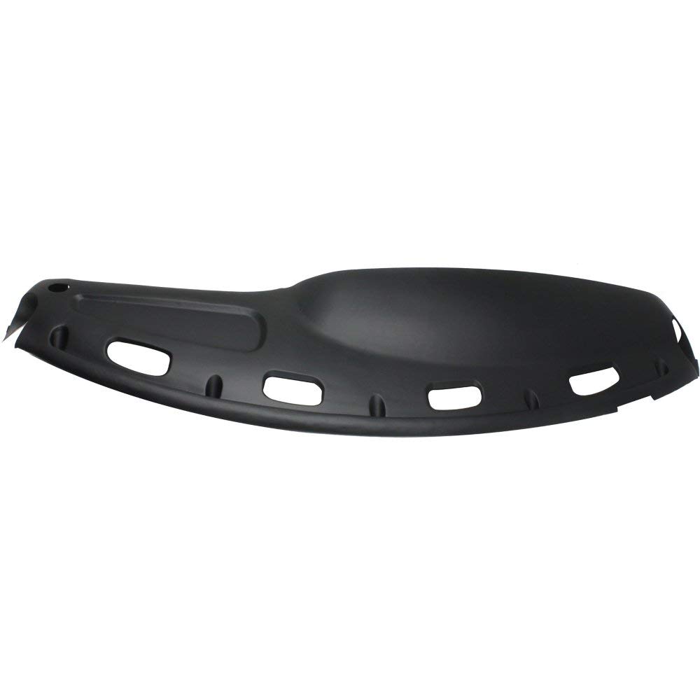 Black Molded Plastic Dash Pad Cover Overlay Fits 9802 Dodge Ram Trucks