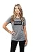NOPE. Women's Relaxed T-Shirt Tee Heather Grey Medium