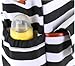 Aidonger Baby Organizer Diaper Handbag with Stroller Straps, Changing Pad and Insulation Bag (Black)
