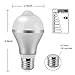 9W Motion Sensor Light Bulb, E26/E27 Smart Motion Detector LED Bulb Warm White (3000k) Indoor Outdoor Dusk to Dawn Light Bulbs for Front Door Garage Basement Corridor Hallway Stairs Attic (3 Pack)
