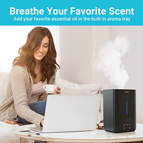 Livatro 4.5L Top Fill Humidifiers for Bedroom Large Room Home, Cool