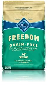 Blue Buffalo Freedom Grain-Free Recipe for Dog, Adult Lamb Recipe Grain Free, 24 lb Blue Buffalo Freedom Grain-Free Recipe for Dog, Adult Lamb Recipe Grain Free, 24 lb