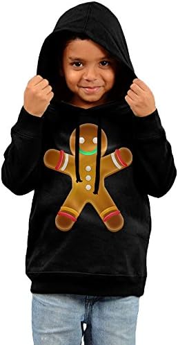 LJFOWMEL Kids Child Youth Boys Merry Christmas Cookie Outfitter Hoodie 3 Toddler Black