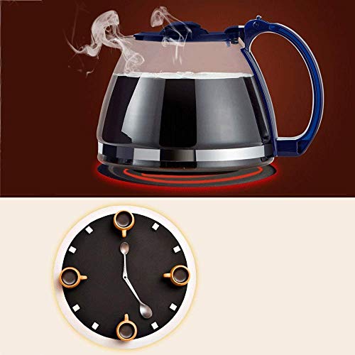 BJLWTQ Kaffeemaschine, Compact Filterkaffeemaschine, 0.6L Kapazität Kaffeemaschine Producing bis zu 5 Tassen, Timer… – Bild 5