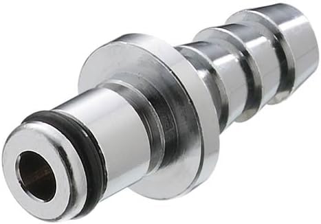 20CBV-PB2-03, 20CB Series In-Line Plug, Valved, 3/16" HB, Sold in a package of 10