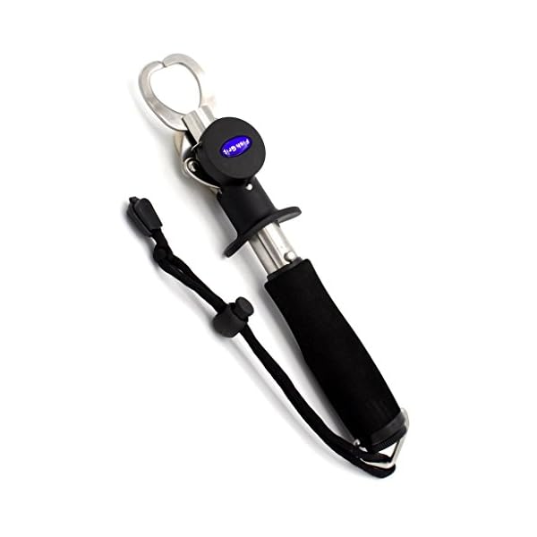 Sportsun-Portable-Fish-Lip-Grabber-Gripper-Tool-Fish-Holder-Stainless-Steel-Fishing-Tackle-up-to-15kg-Color-Black