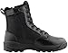 Maelstrom Men's Tactical Work Boots with Side Zipper – Lightweight Leather Military Style, Comfortable, Durable and Breathable for Outdoors