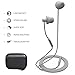 MAXROCK (TM Unique Total Soft Silicon Sleeping Headphones Earplugs Earbuds with Mic for Cellphones,Tablets and 3.5 mm Jack Plug (Grey)