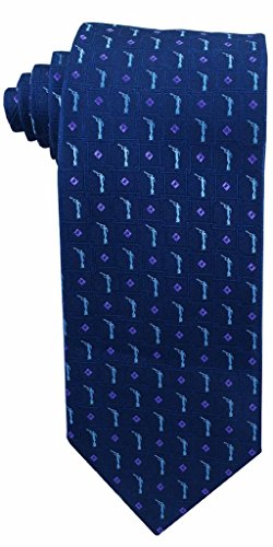 Angel Moroni Navy Tie for Men