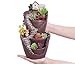 Vencer Creative Plants Pot - Flowerpot Combination Resin Succulent Plant Pot (City of Sky),VF-008