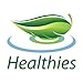 Healthies Small Exercise Ball - 9 Inch Fitness Ball for Physical Therapy, Pilates, Yoga, Barre, Stability Ball, Shoulder and Core Training - with Straw