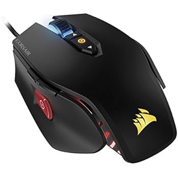 CORSAIR M65 Pro RGB - FPS Gaming Mouse - 12,000 DPI Optical Sensor - Adjustable DPI Sniper Button - Tunable Weights -  Black