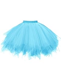 Falda de ballet para dama, estilo vintage, multicolor