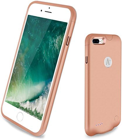iPhone 8 Plus/iPhone 7 Plus Battery Case,VinPone 7200mAh Portable Charging Case (5.5 inch) Rechargeable Juice Power Bank Case for iPhone 7 Plus,8 Plus