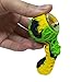 Seesoon Fang Unbreakable Honeycomb Silicone Straw Pipe Cleaner with Lid and Free Decor Bowl Inside (Green&Yellow&Black)