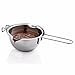 AxeSickle 18/8 Stainless Steel Chocolate Melting Pot Flat Bottom, Baking Tools