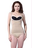 Franato Women's Firm Waist Control Open-Bust Shaping Tanks Camisoles