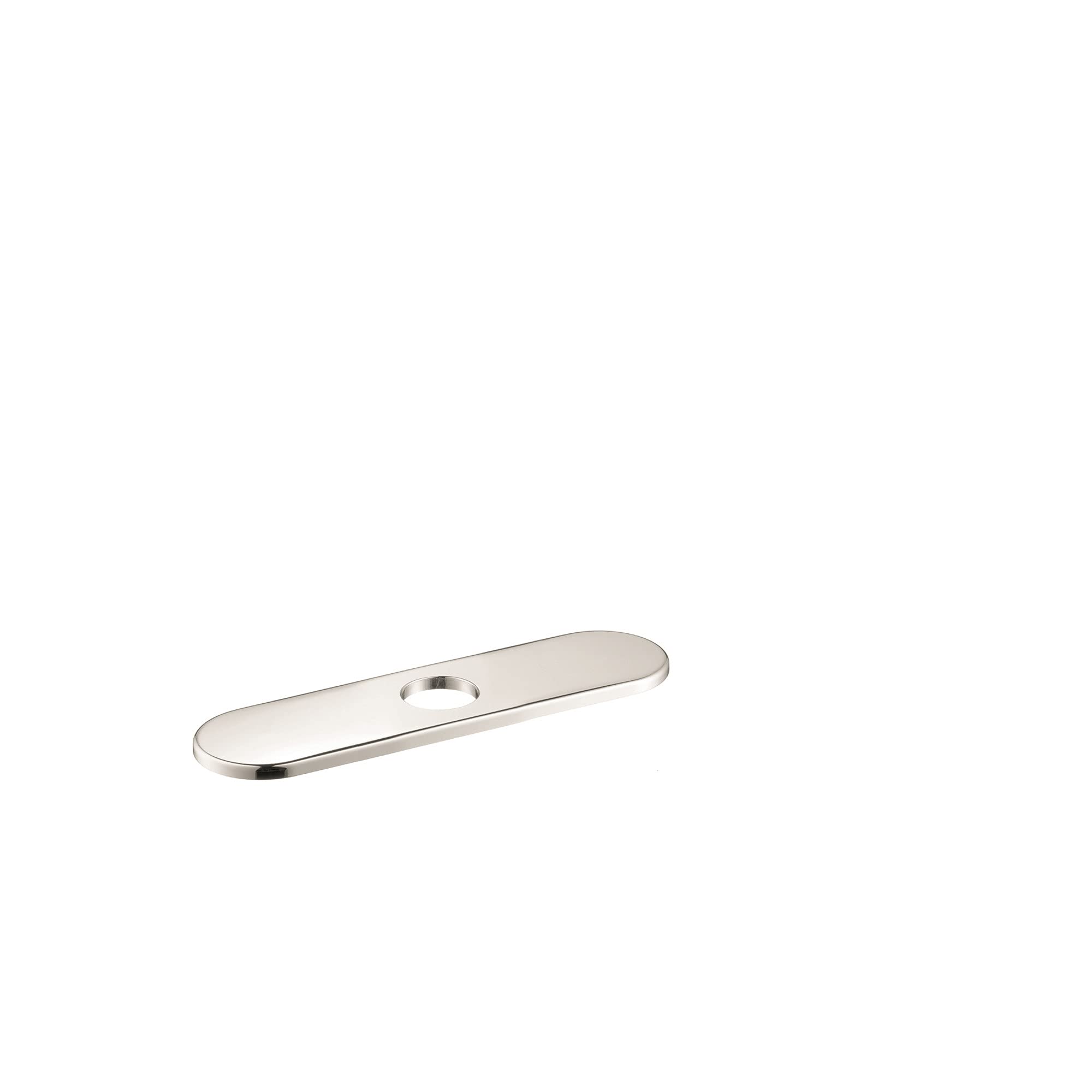 Photo 1 of hansgrohe 11-inch Coordinating Base Plate Modern Easy Install in Polished Nickel, 14019831