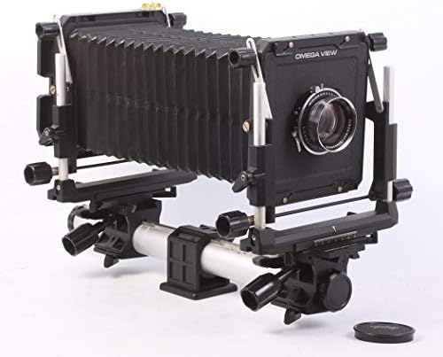 Toyo Omega 45E 4X5 View Camera with 210MM F 5.6 Lens, CASE & Dark Cloth