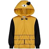 MyheroCos Yellow Zipper Jacket Men's Hoodie Sweatshirt