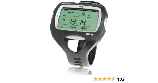 mares nemo wide dive computer wrist watch