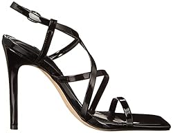 Nine West Women's Tilas3 Heeled Sandal, Black, 11